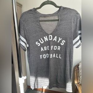 Express Sundays Are For Football T-shirt, Size Medium